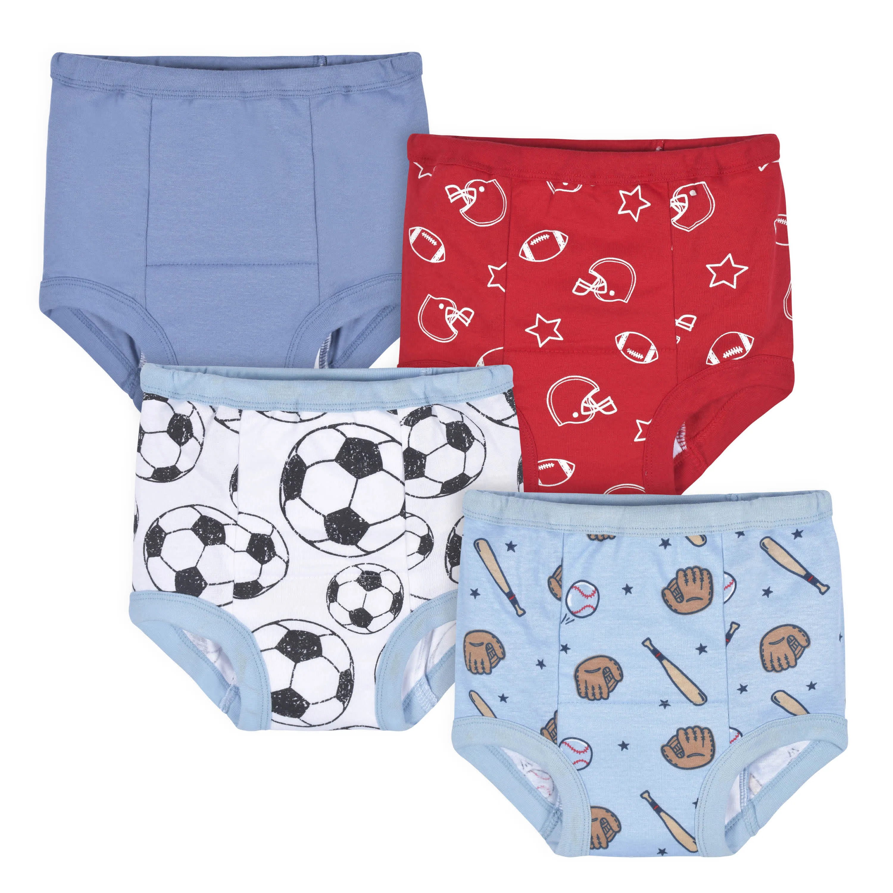 4-Pack Toddler Boys Sports Training Pants Gerber Childrenswea