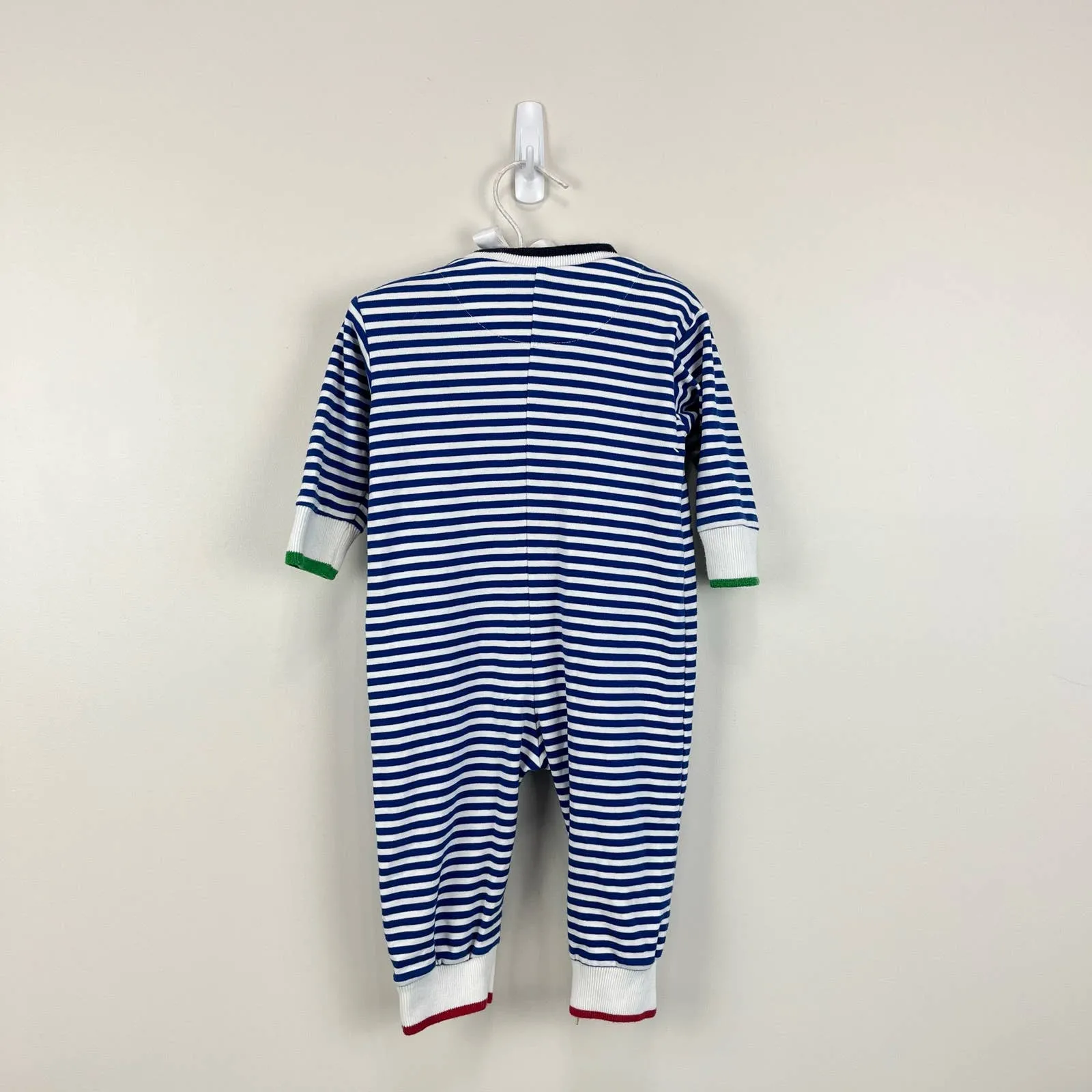 Affordable Luxury Florence Eiseman Boys Blue Striped Sports Coverall 18 Months  Limited Release!