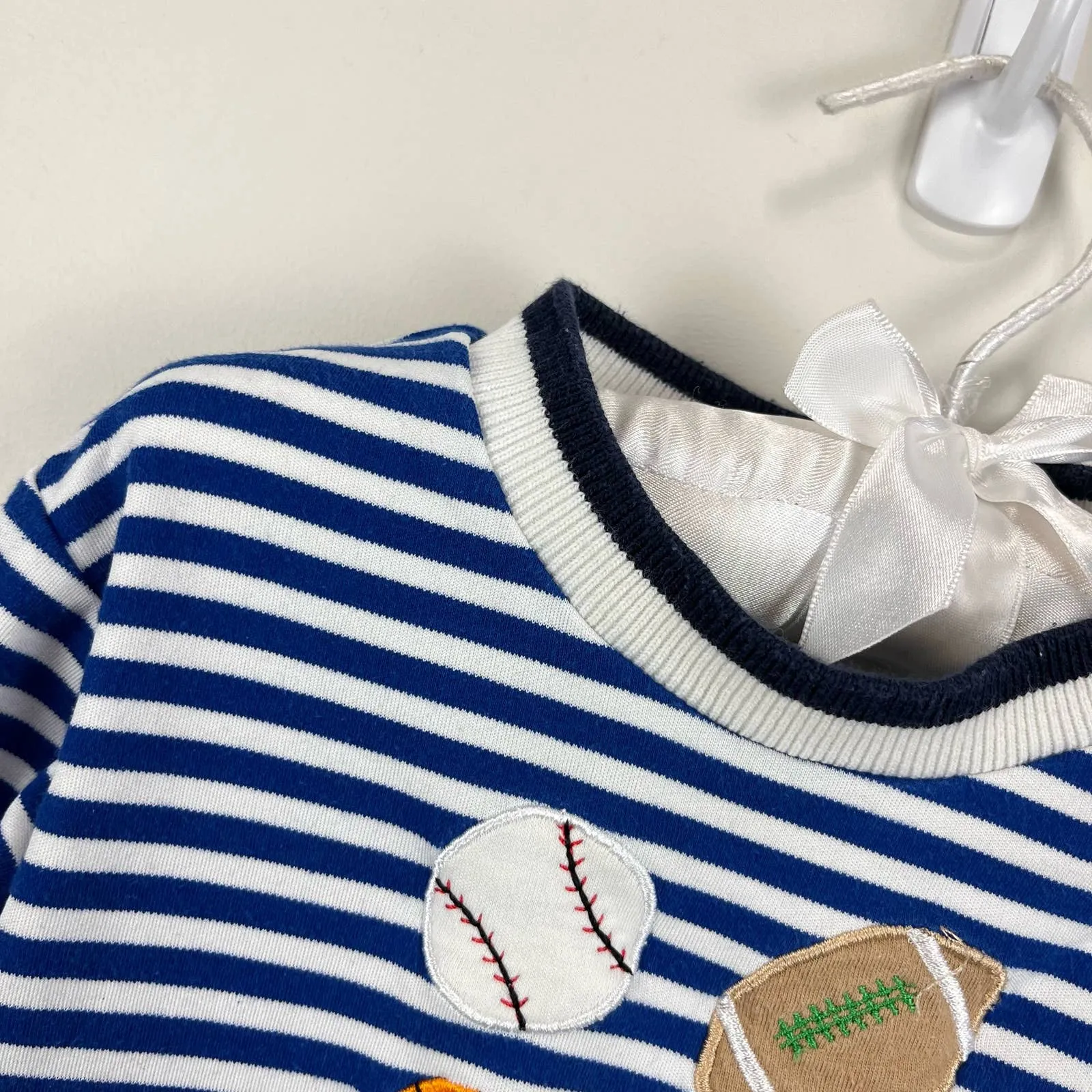 Affordable Luxury Florence Eiseman Boys Blue Striped Sports Coverall 18 Months  Limited Release!