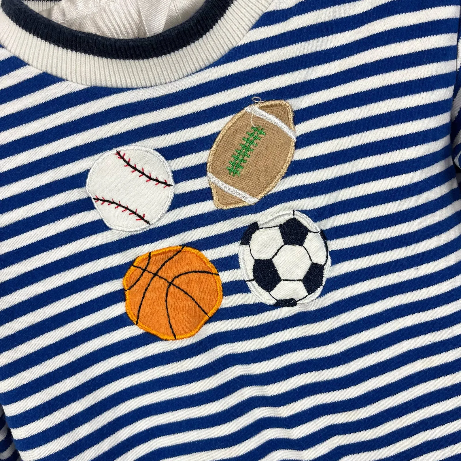 Affordable Luxury Florence Eiseman Boys Blue Striped Sports Coverall 18 Months  Limited Release!