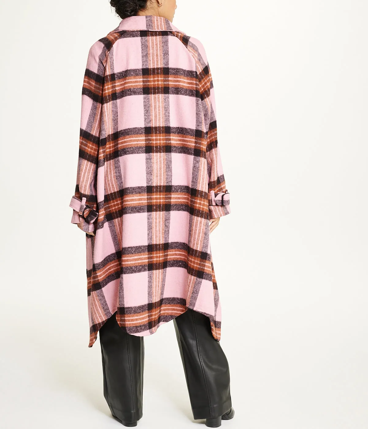 Affordable Luxury Oversized Plaid Shacket  Limited Stock!