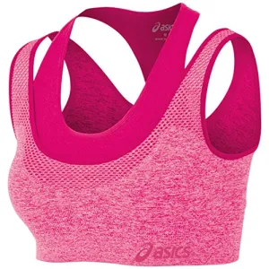 Asics Women's Asics Pure Seamless Sports Bra, Pink & Blue
