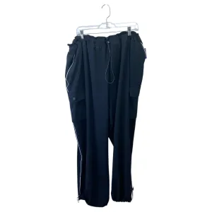 Athletic Pants By Sports Illustrated In Black, Size:3X
