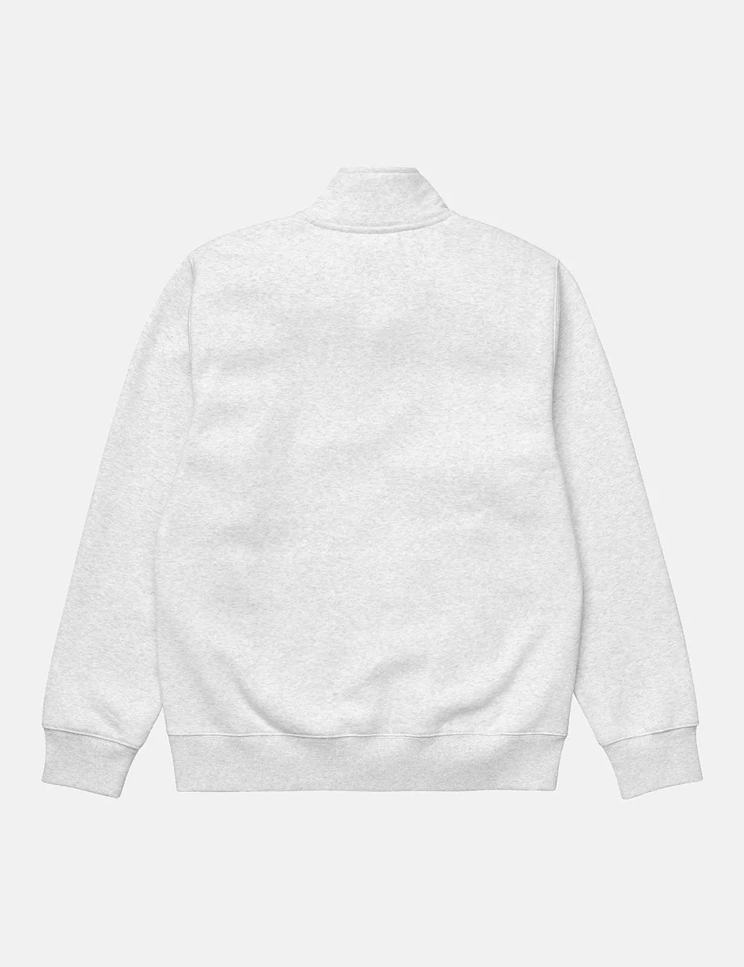 Bestseller Carhartt-WIP Chase Neck Zip Sweatshirt - Grey Heather/Gold  Last Few Pieces!