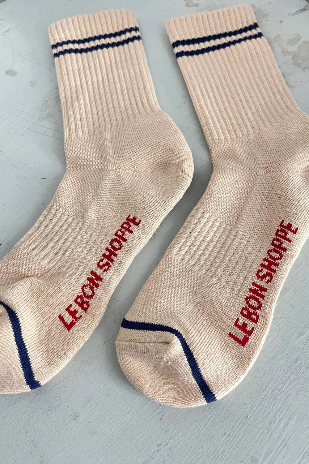 Boyfriend Socks (Cashew)