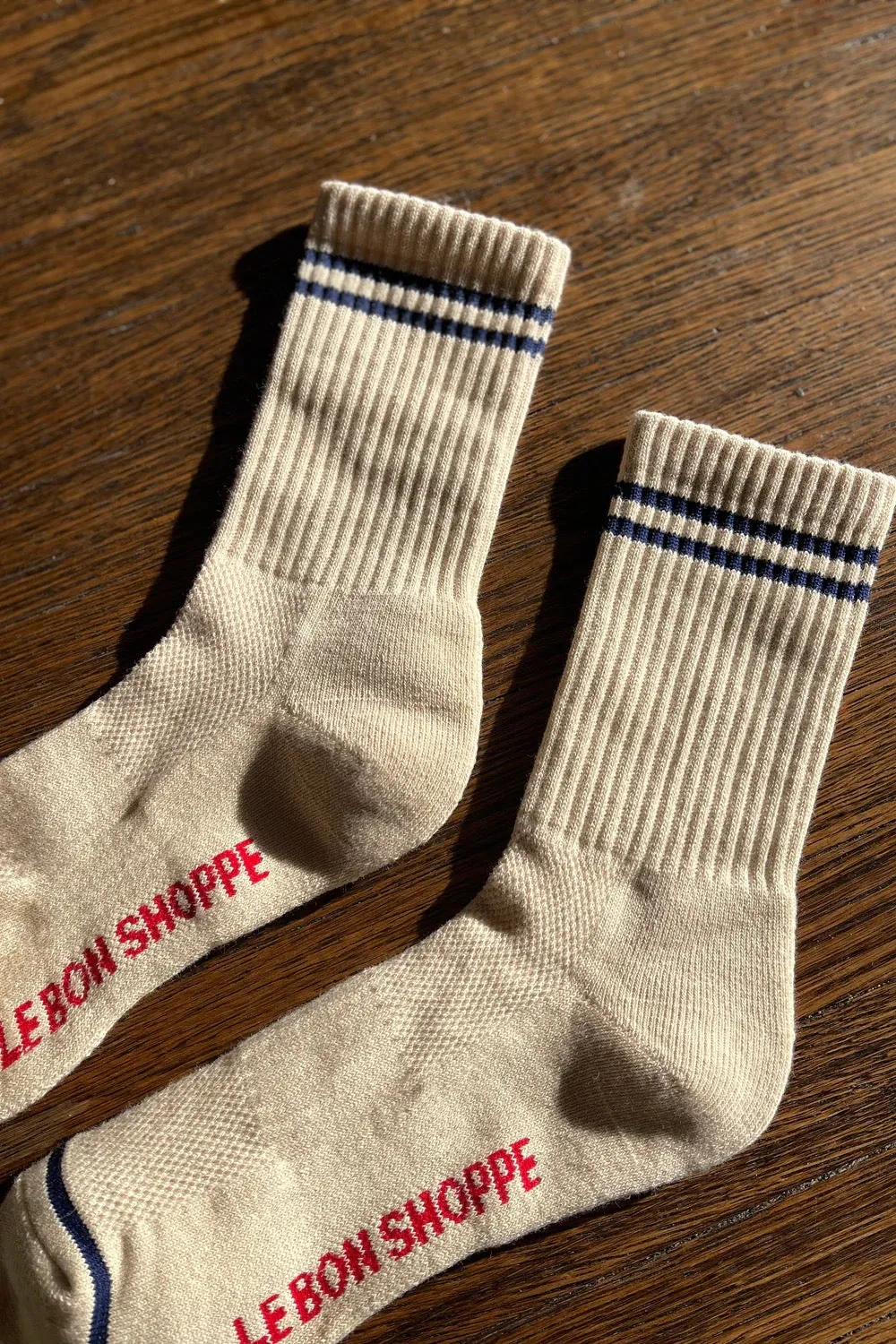 Boyfriend Socks (Cashew)