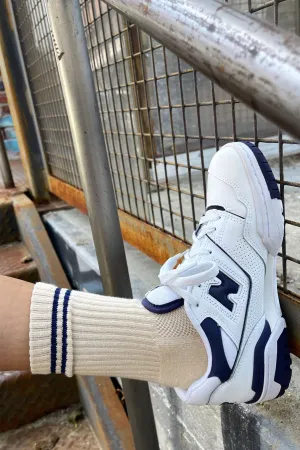 Boyfriend Socks (Cashew)