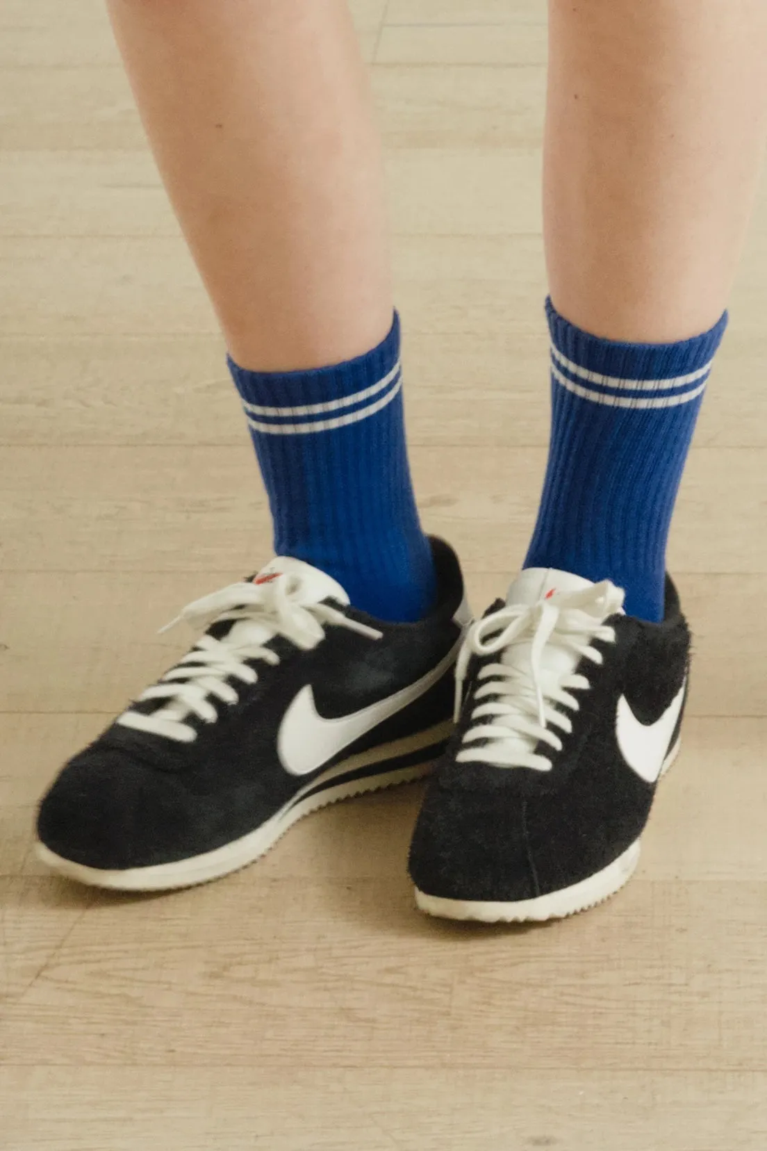 Boyfriend Socks (Cobalt)