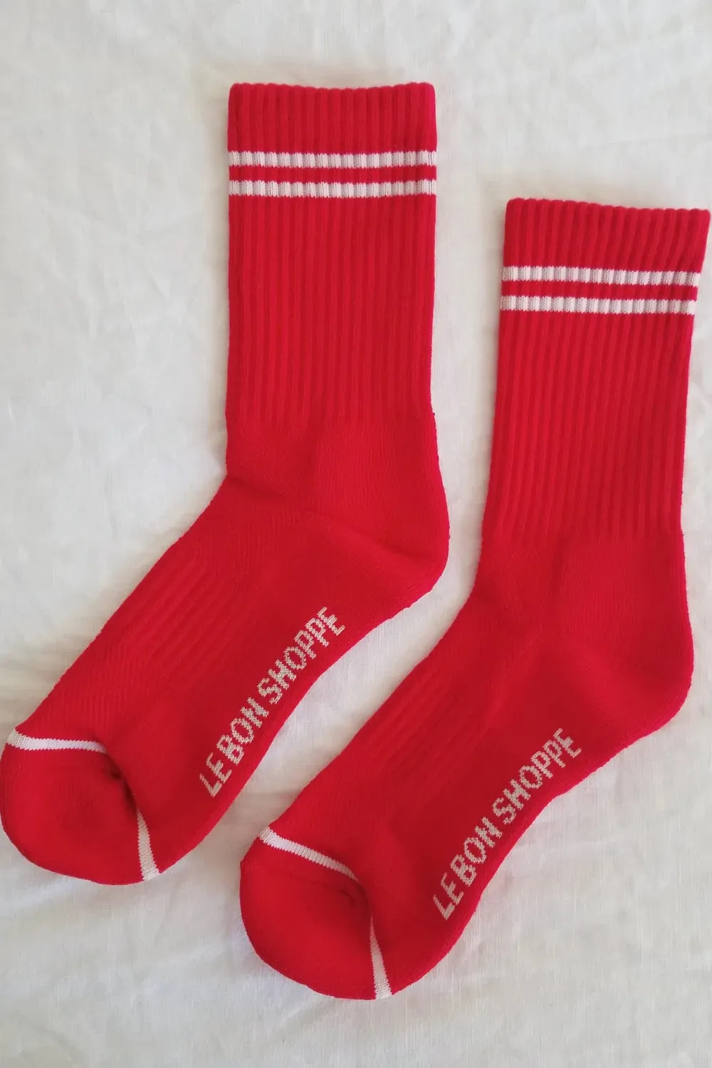 Boyfriend Socks (Red)