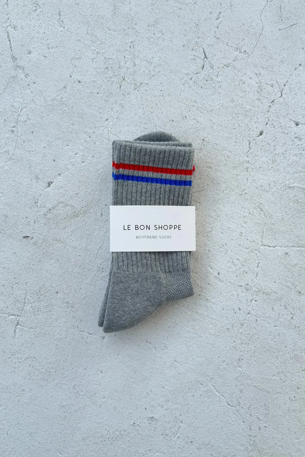 Boyfriend Socks (True Grey)