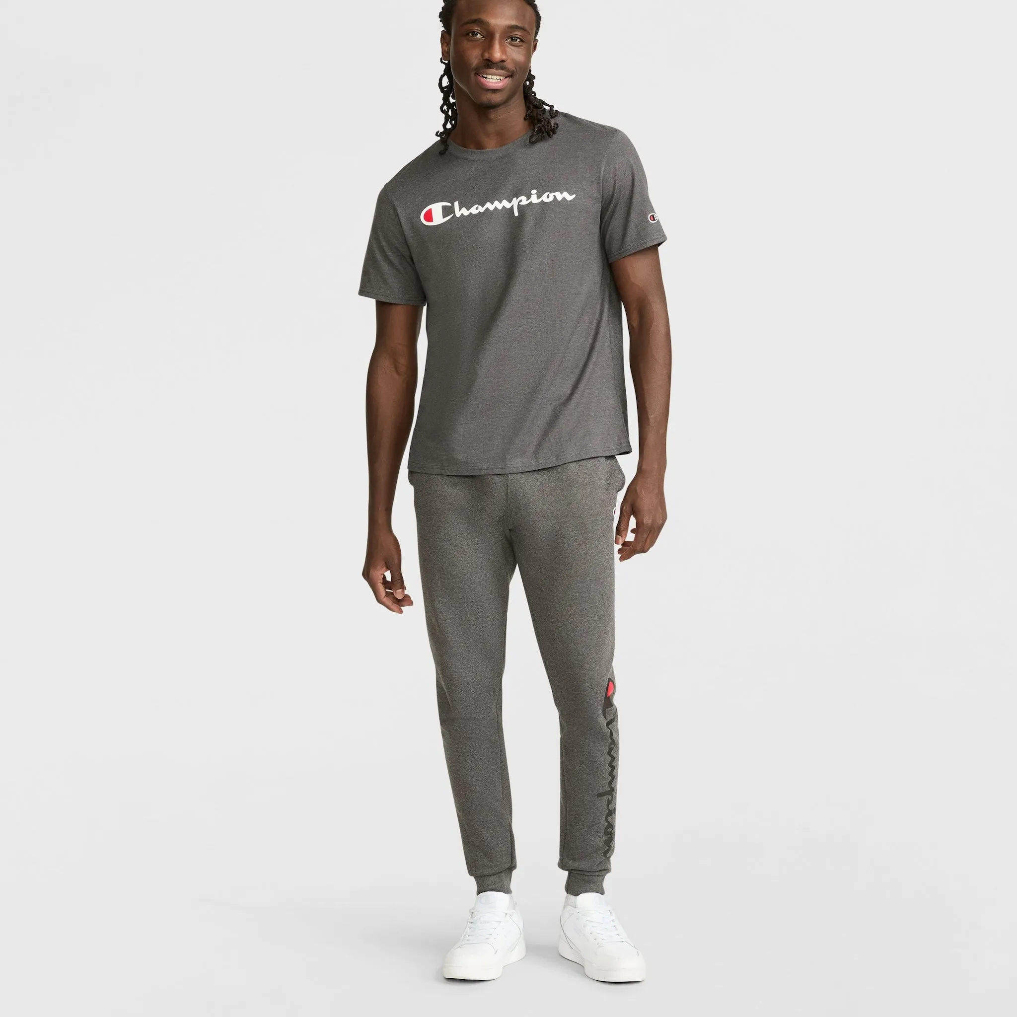 Champion Powerblend Joggers, Script Logo