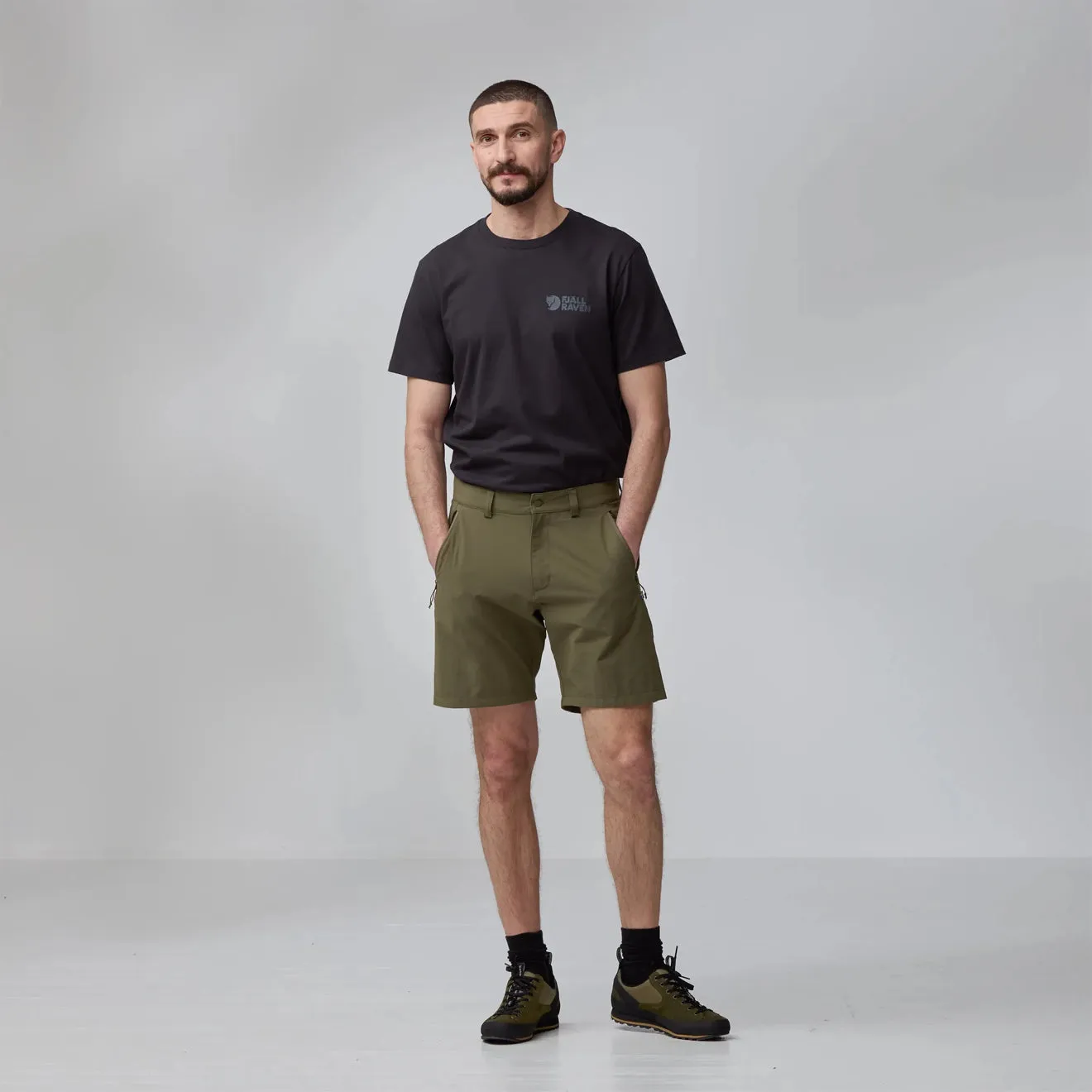 Clearance Price Fjallraven High Coast Pack Shorts Laurel Green  Almost Sold Out!
