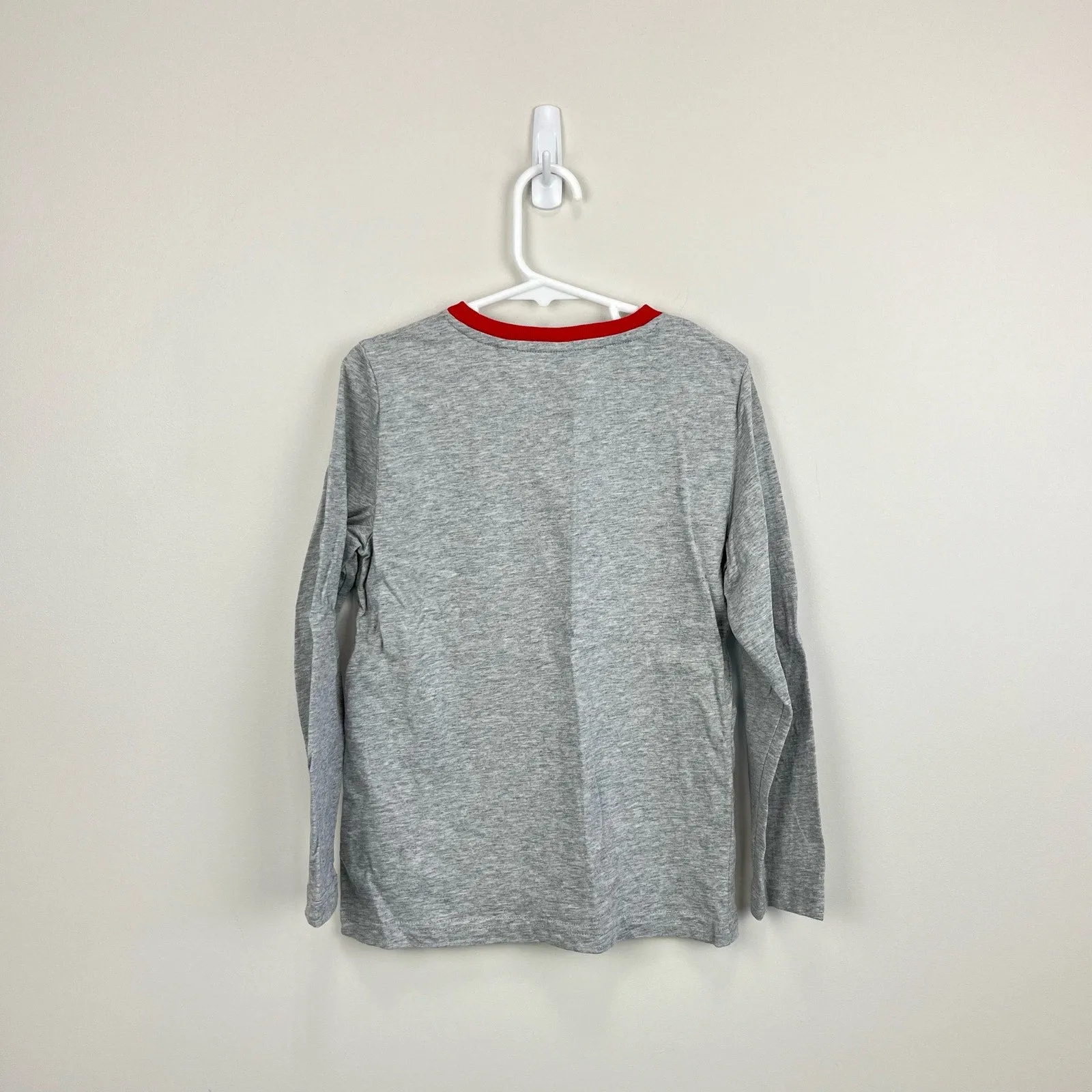 Clearance Price Mini Boden Animal Snow Sports T-shirt Grey Marl Sledge Animals 6-7 NWOT  Today Only!