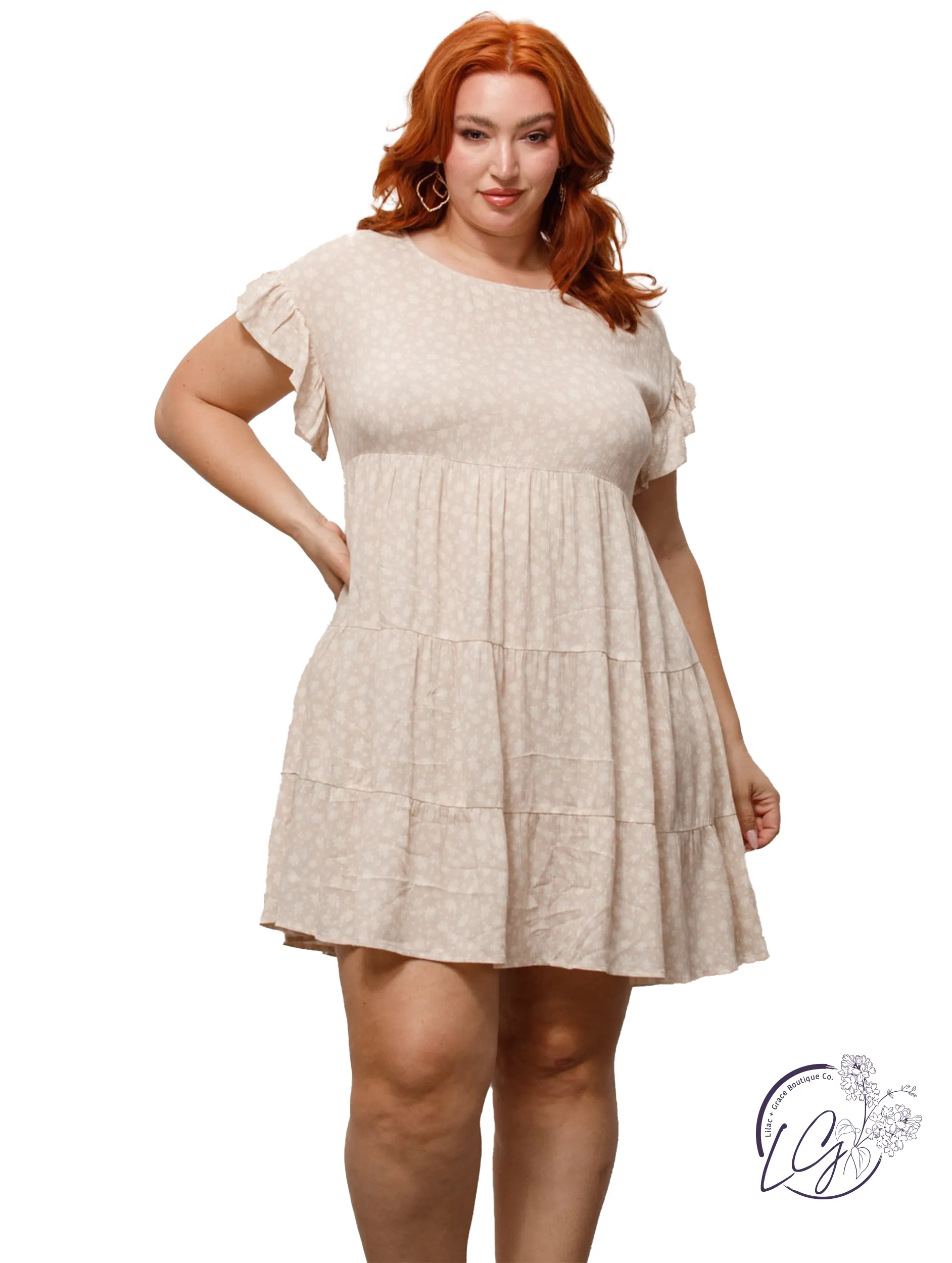 Curvy Sunlight On Skin Dress