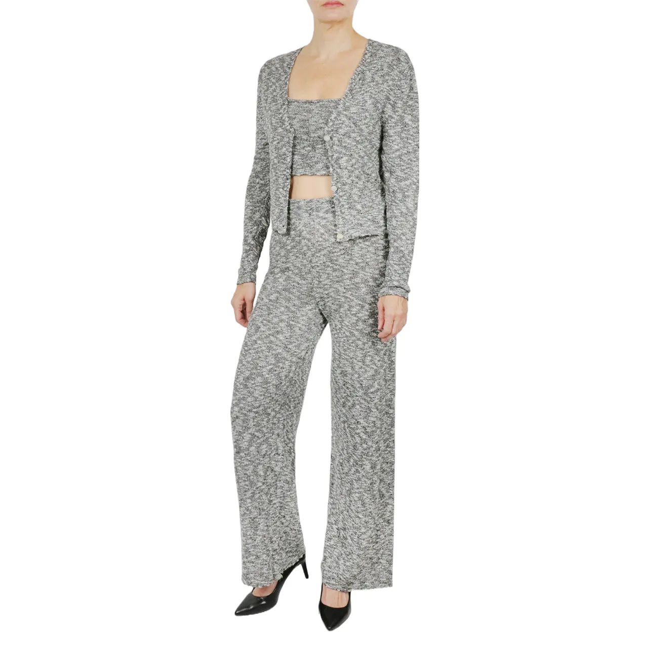 Doorbuster Space Dye Knit Cardigan  Dont Miss Out!