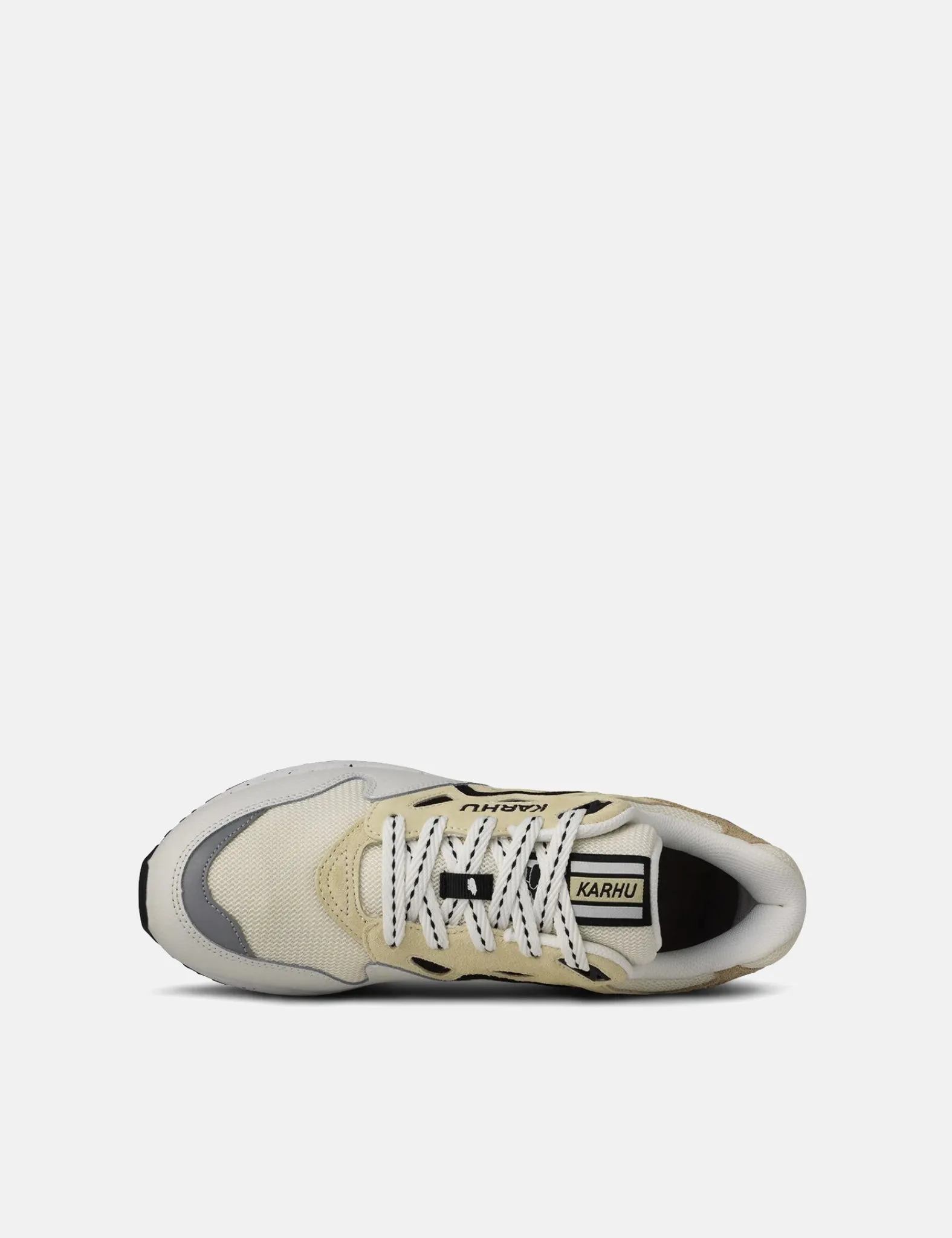 Editors Choice Karhu Legacy 96 Trainers - Blanc de Blanc/Wood Ash  Limited Availability!