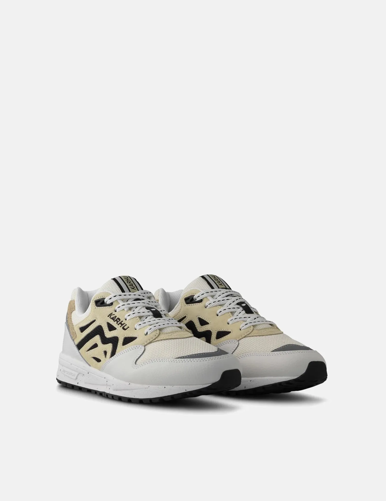 Editors Choice Karhu Legacy 96 Trainers - Blanc de Blanc/Wood Ash  Limited Availability!