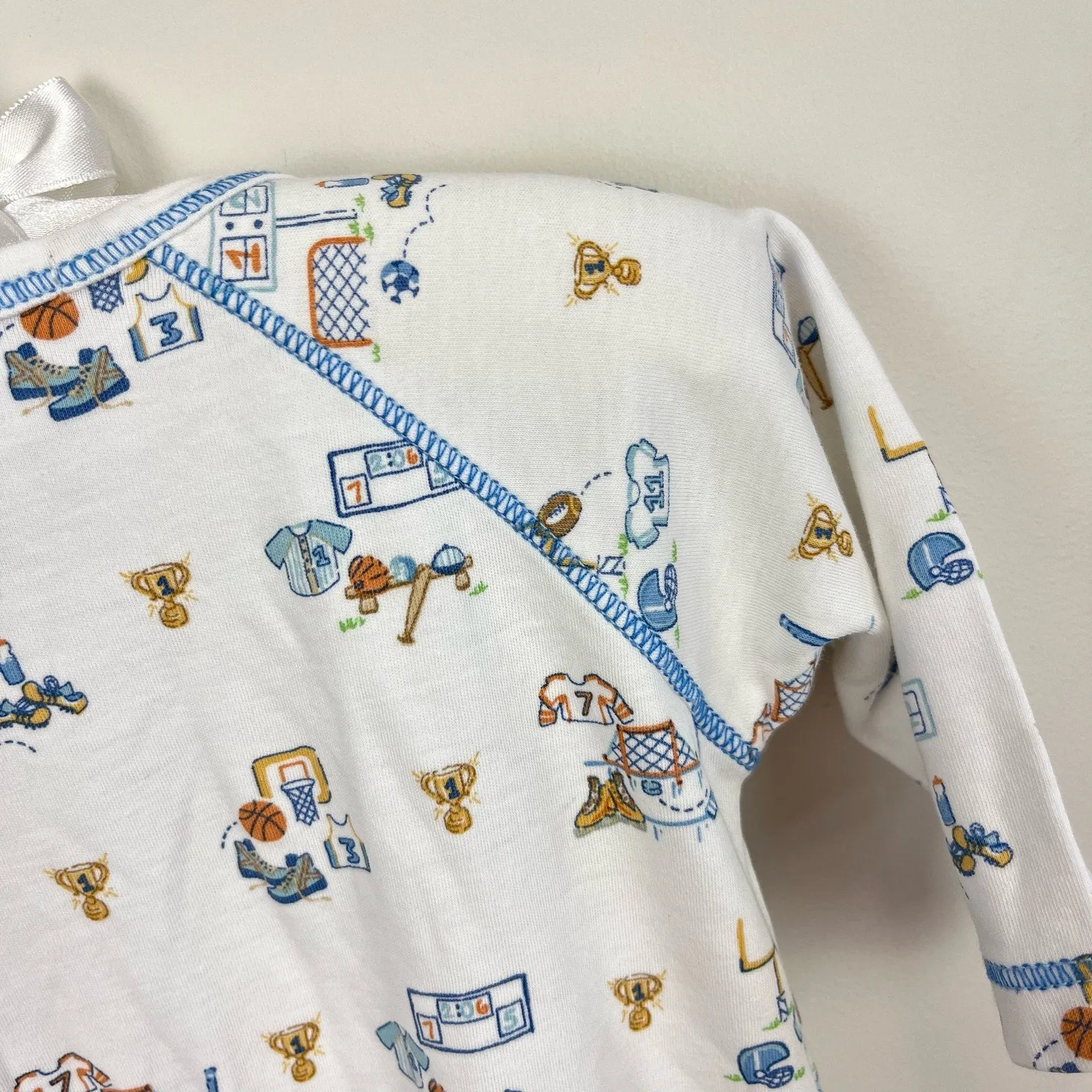 Editors Choice Kissy Kissy Sports Footie 6-9 Months  Last Chance!