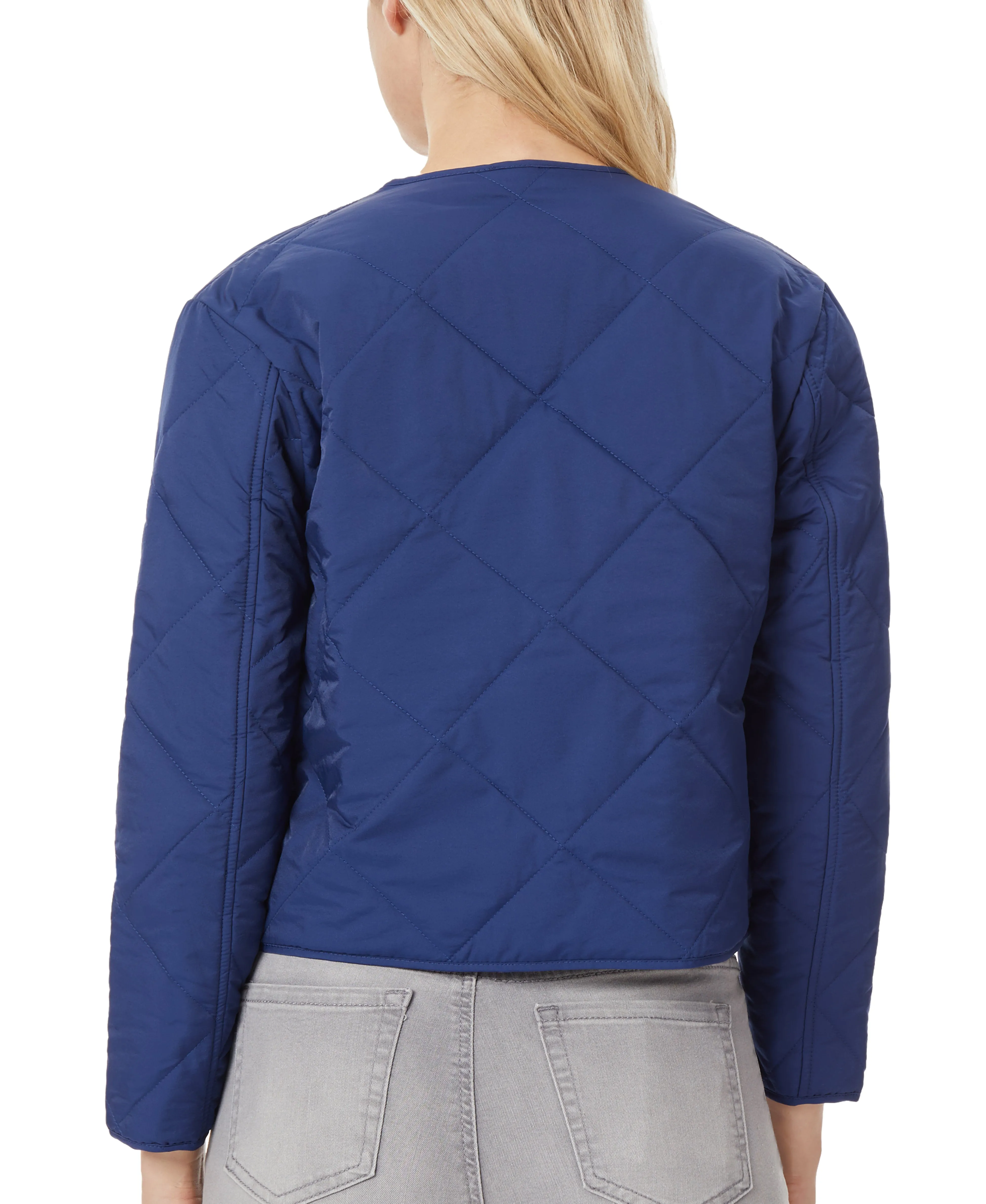 Editors Choice Quilted Collarless Jacket  Limited Availability!