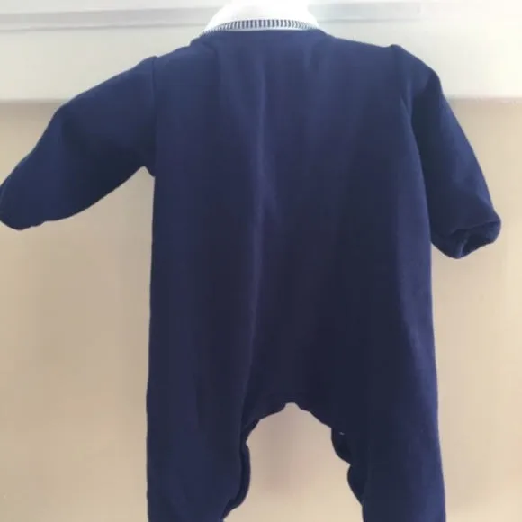 Editors Pick Little Me Navy One Piece Sports Outfit 3 Months  Limited Stock!