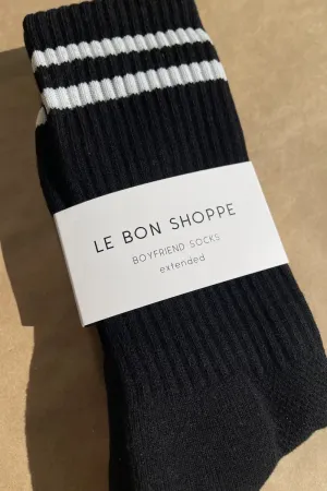 Extended Sizing Men's Socks (Noir)