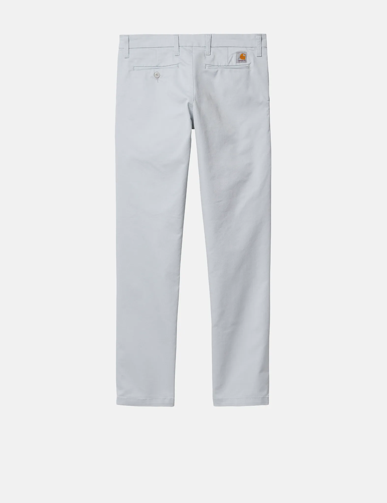 Final Few Carhartt-WIP Sid Pant Chino Trousers - Sonic Silver Grey  Last Few Pieces!