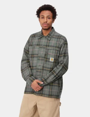 Flash Sale! Carhartt-WIP Hadley Check Shirt - Jura Green  Almost Gone!