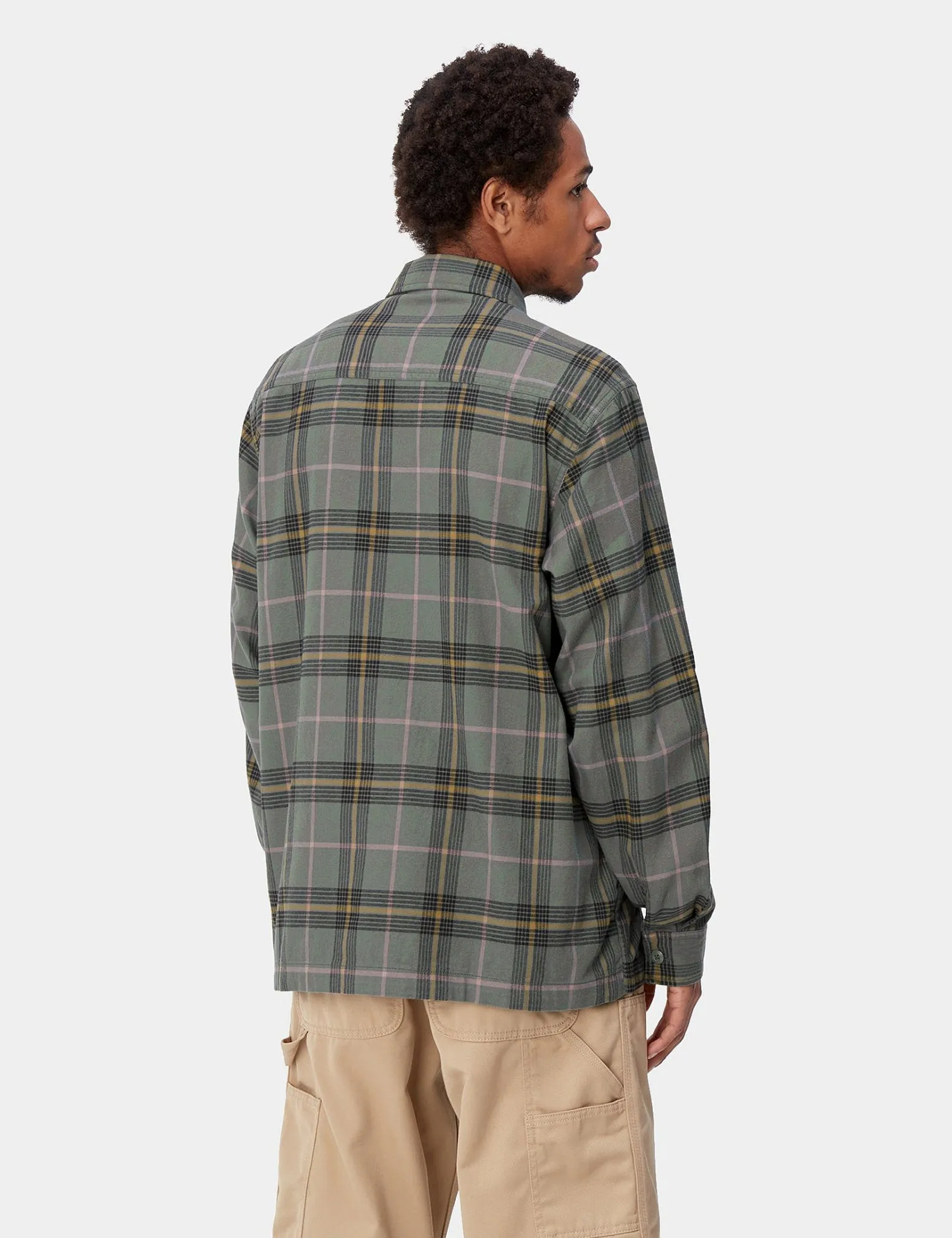 Flash Sale! Carhartt-WIP Hadley Check Shirt - Jura Green  Almost Gone!