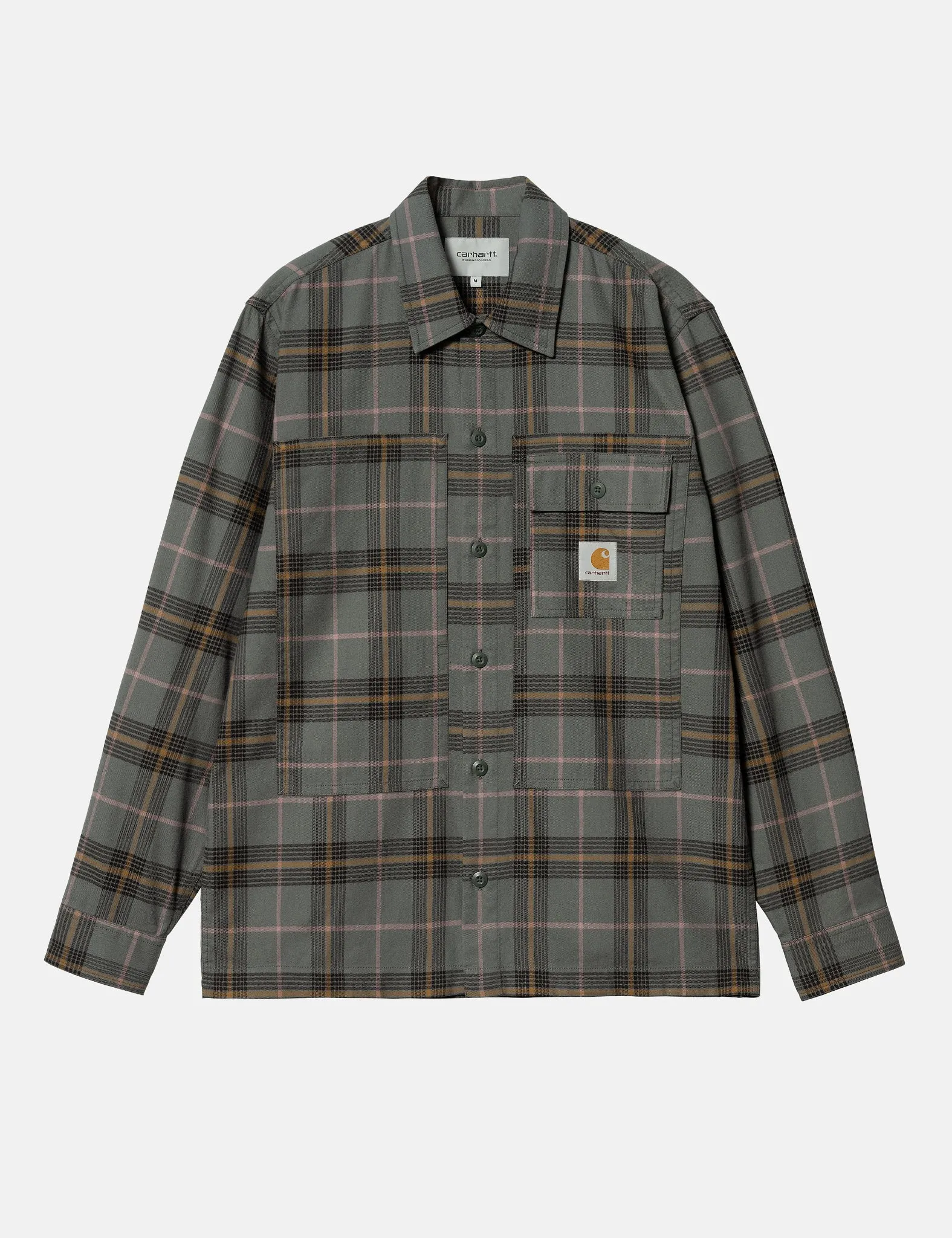 Flash Sale! Carhartt-WIP Hadley Check Shirt - Jura Green  Almost Gone!