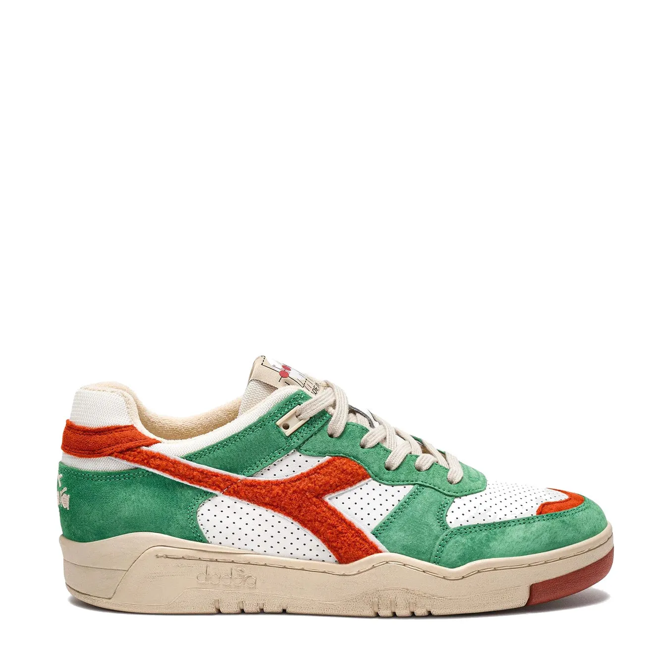 Flash Sale Diadora B.560 Used RR Italia Trainer Cooked Brown  Limited Release!