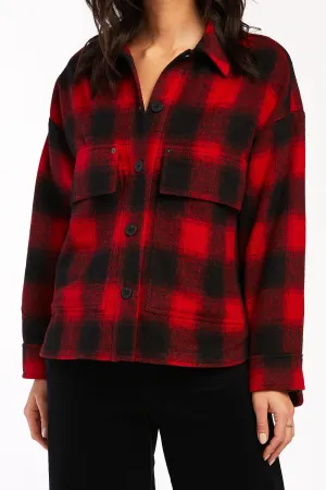 Flash Sale Monsay Drop Shoulder Button Down  Going Fast!