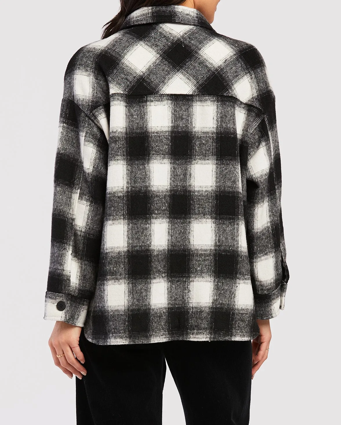 Flash Sale Monsay Drop Shoulder Button Down  Going Fast!