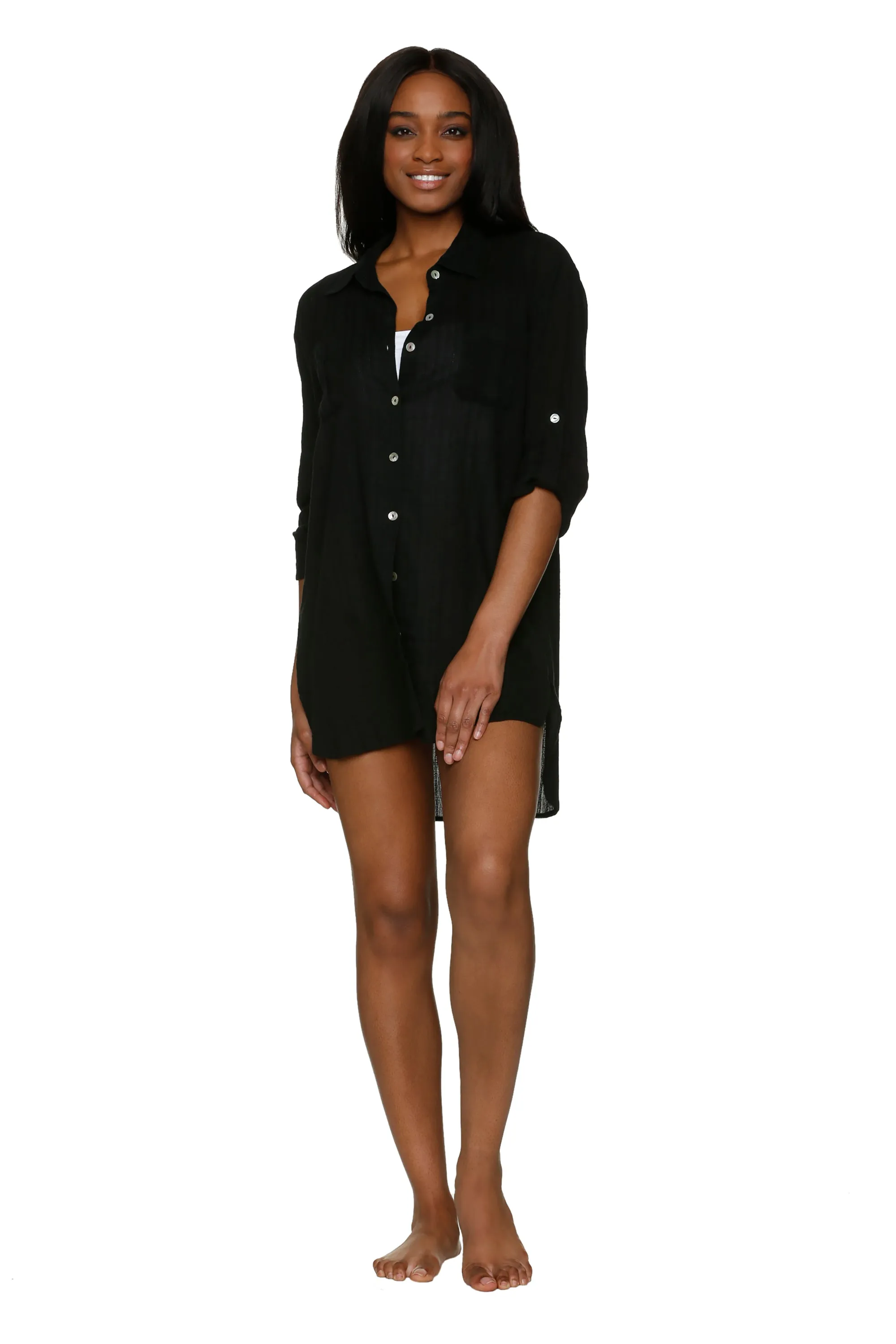 Flash Sale! Relaxed Shirt Dress 4  Limited Availability!
