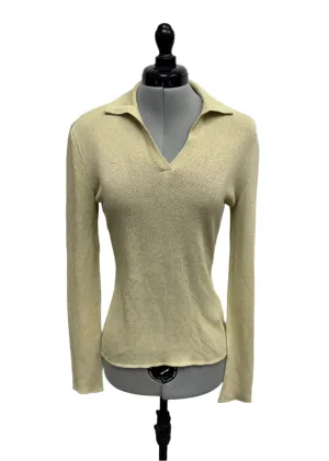 Hot Deal Womens Georgio Armani Long Sleeve Top, 4  Limited Release!