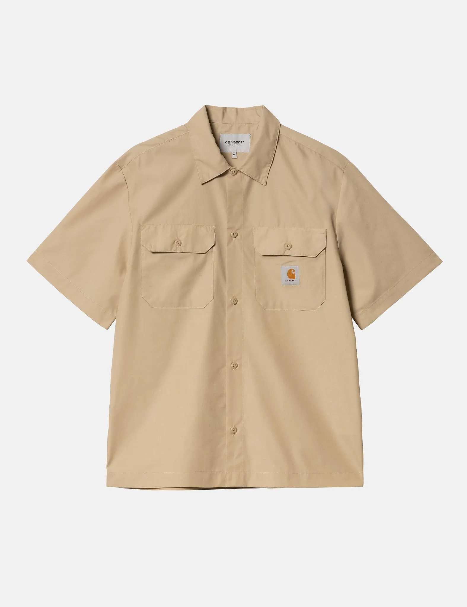 Insta-Worthy Carhartt-WIP Craft Short Sleeve Shirt - Sable Khaki  Last Chance!