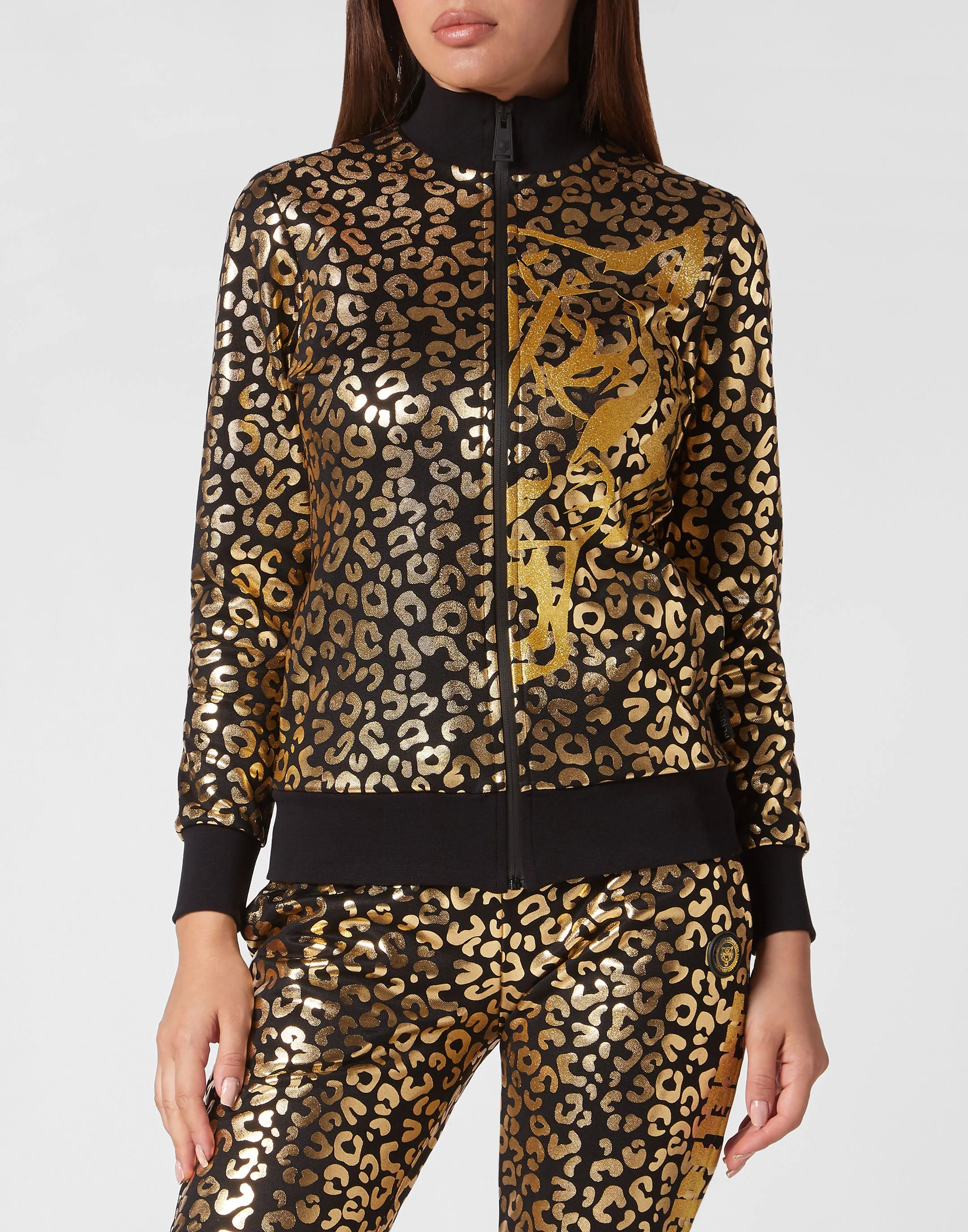 Jogging Tracksuit: Top/Trousers Leopard