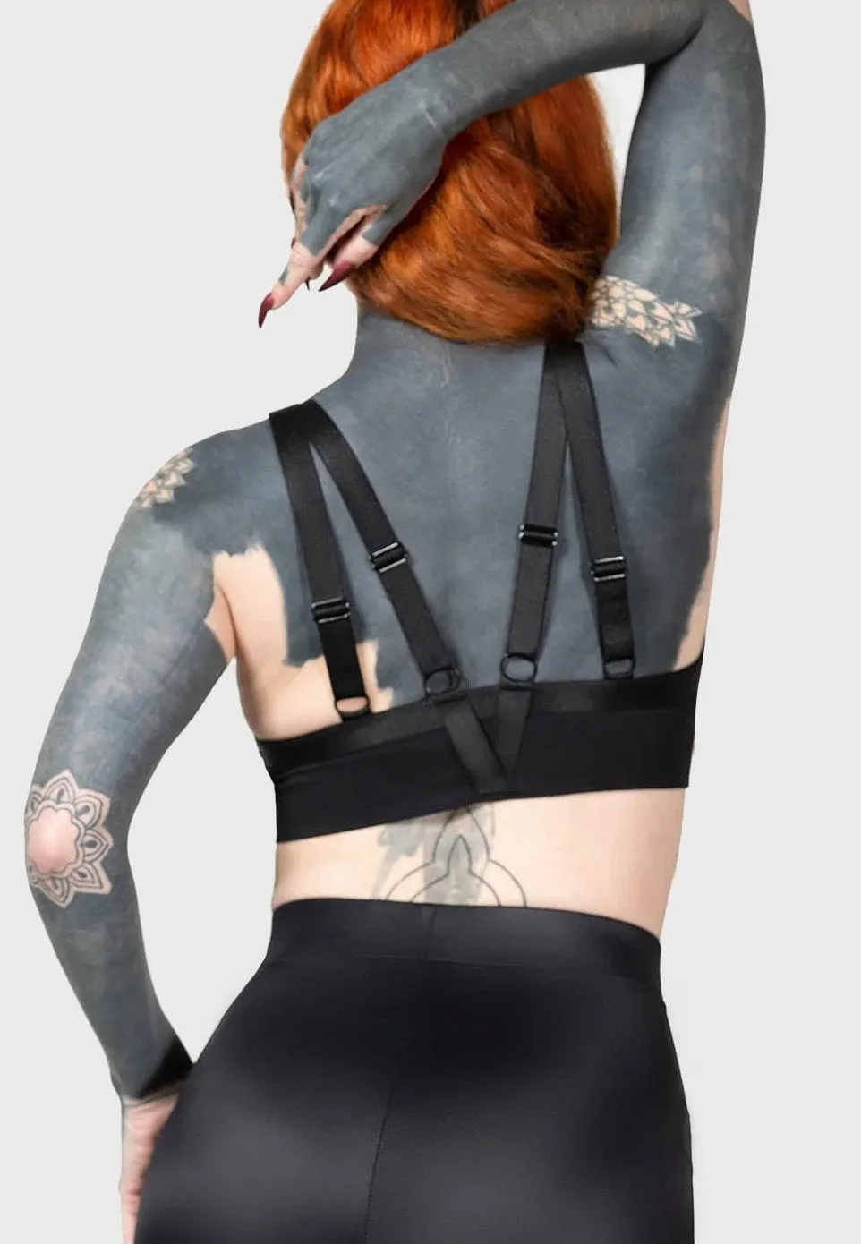 Killstar - DevilS Own Sports Black - Sport Bra