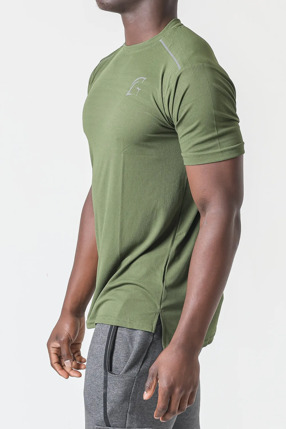 Kryjer X NTC Vivid Range Half T-shirt - Olive