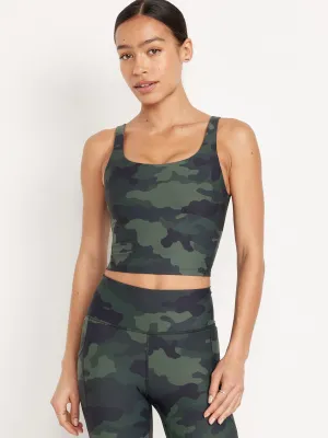 Light Support PowerSoft Longline Sports Bra Old-Navy