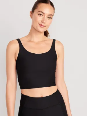 Light Support PowerSoft Longline Sports Bra Old-Navy