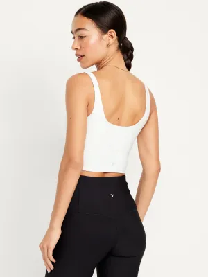 Light Support PowerSoft Longline Sports Bra Old-Navy