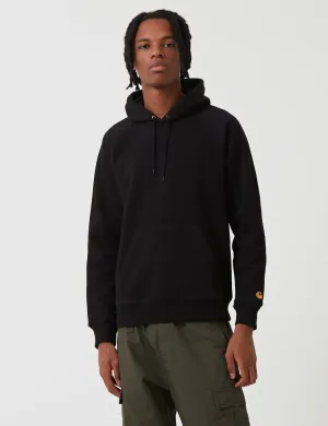 Limited Edition Carhartt WIP Chase Hooded Sweatshirt - Black/Gold  Today Only!