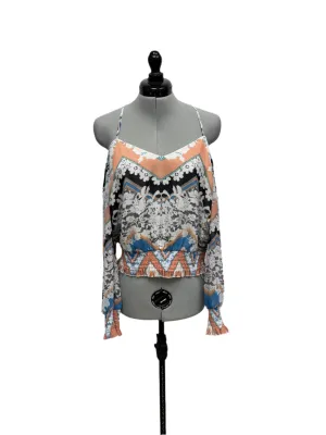 Limited Edition Women's Guess Long Sleeve Blouse, Medium  Last Chance!
