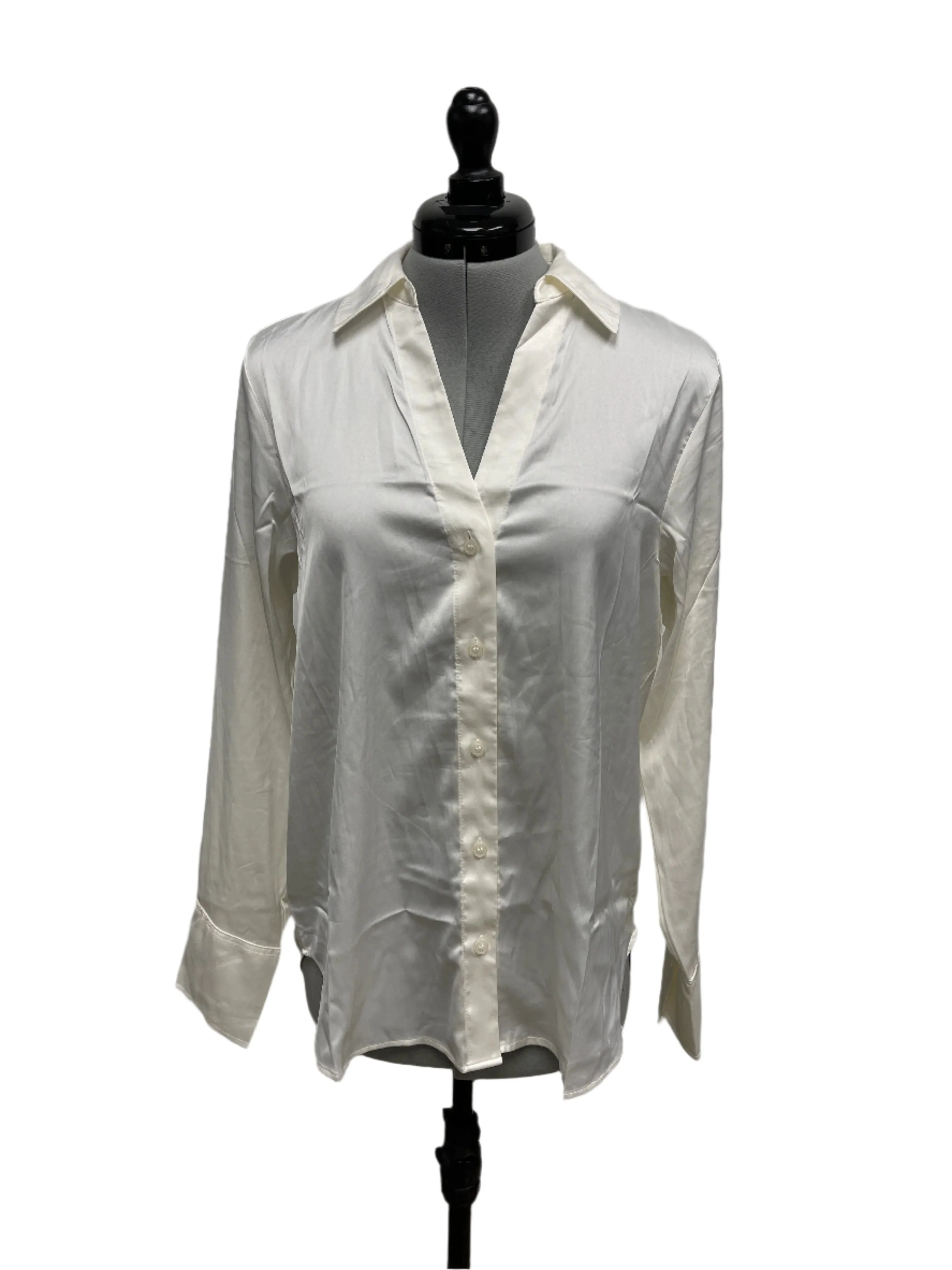 Limited Edition Womens H&M Long Sleeve Blouse, Small  Ends Soon!
