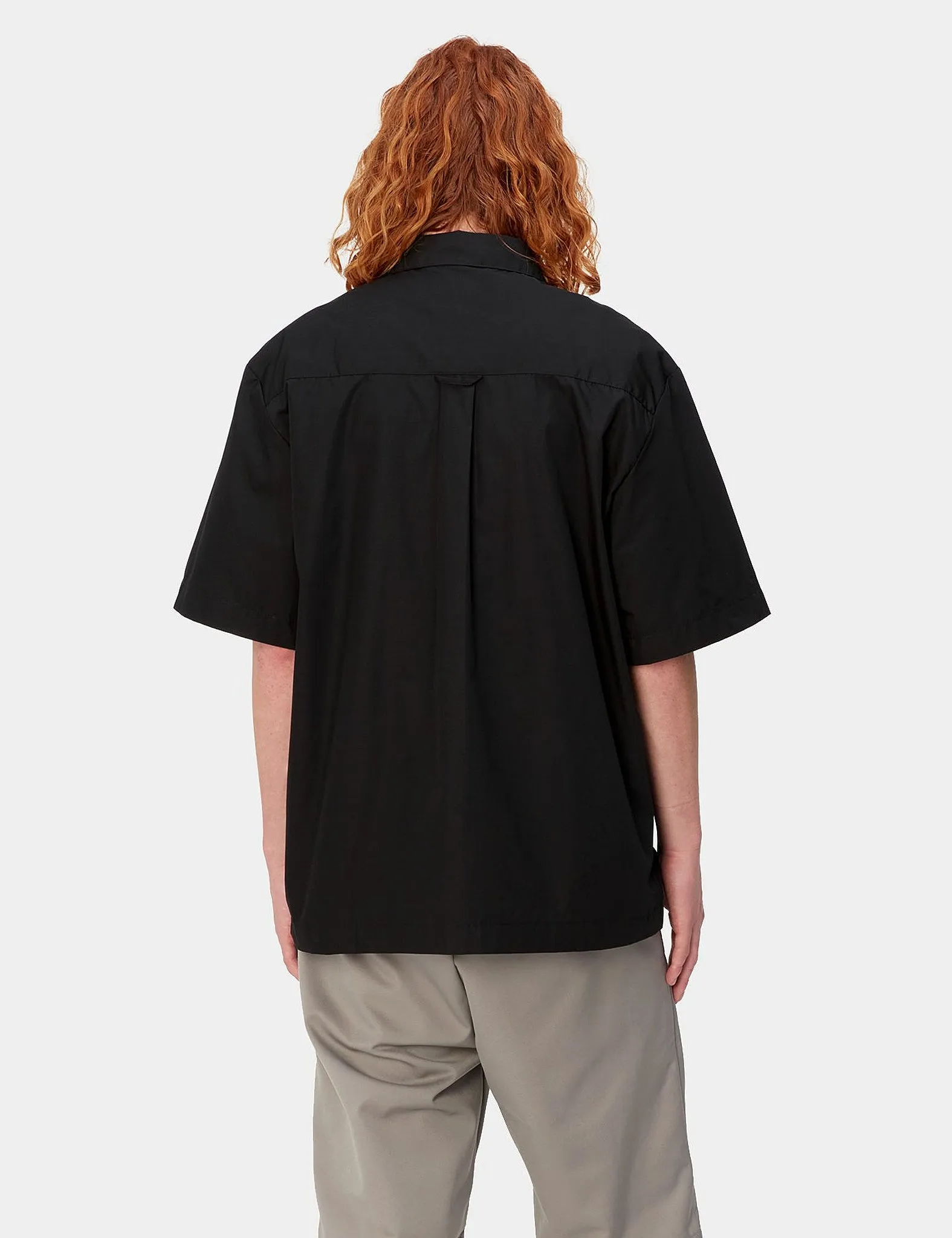 Luxury Feel Carhartt-WIP Craft Shirt Short Sleeve - Black  Almost Gone!