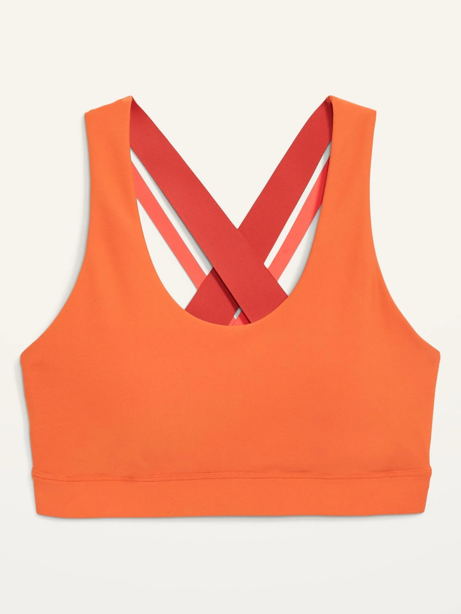 Medium Support PowerSoft Strappy Cross-Back Sports Bra