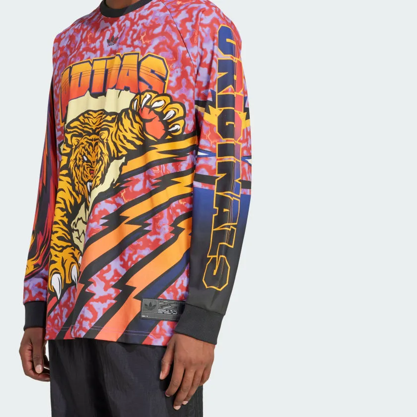 Men's adidas Adilenium Season 3 Long Sleeve Graphic Tee