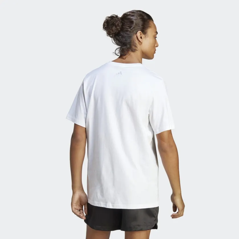 Men's adidas Essentials Single Jersey Big Logo Tee