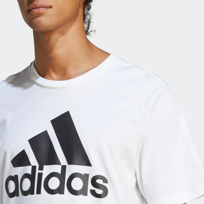 Men's adidas Essentials Single Jersey Big Logo Tee