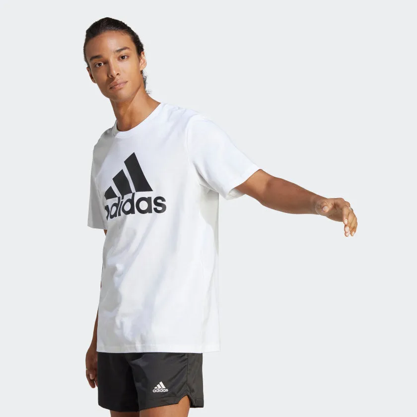 Men's adidas Essentials Single Jersey Big Logo Tee